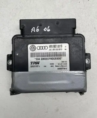 Audi A6 S6 C6 4F Hand brake control module 4F0907801B 4F0910801D 32620187C