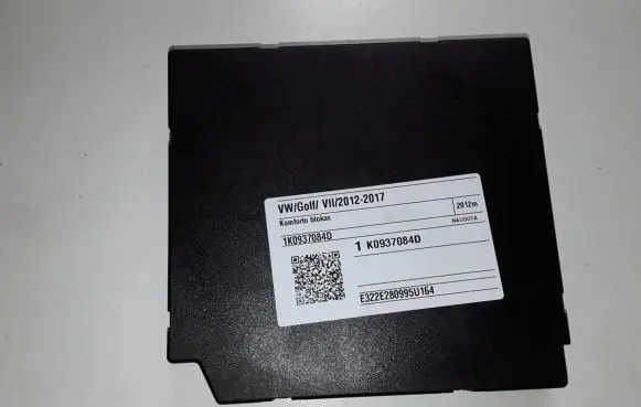 Volkswagen Golf VII Comfort/convenience module 1K0937084D