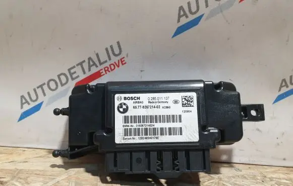BMW 1 F20 F21 Airbag control unit/module 9267214 0285011137