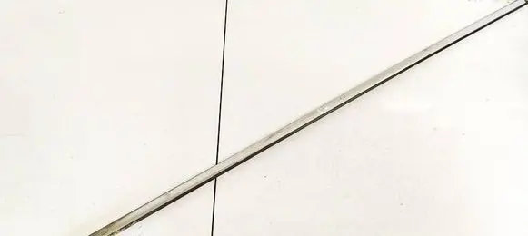 Opel Zafira B Front door glass trim molding