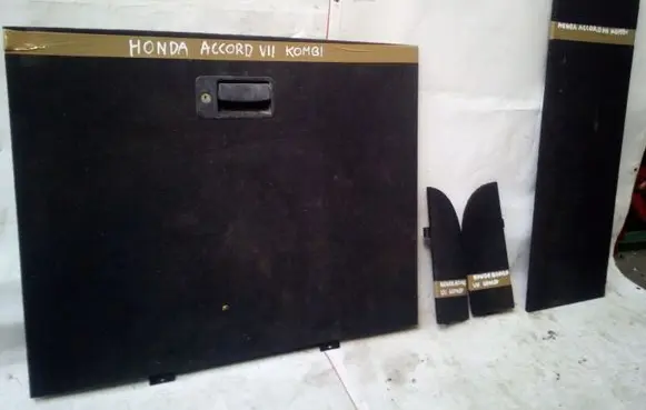 Honda Accord Trunk/boot mat liner 