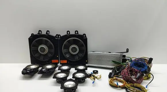 BMW 5 E60 E61 Audio system kit 6934424 693442403 65136934424