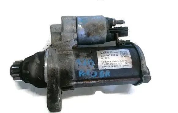 Volkswagen Polo V 6R Starter motor 02M911024Q