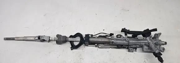 Steering wheel axle set