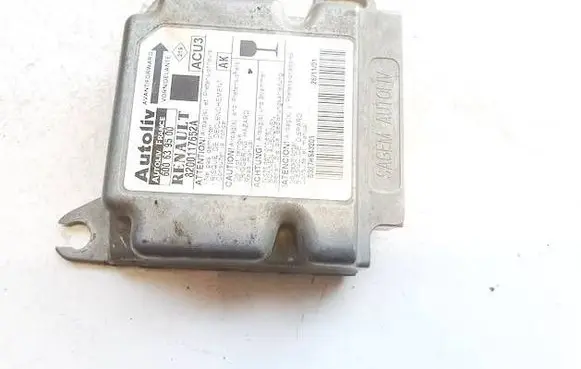 Renault Scenic I Airbag control unit/module 8200117652a 600639500