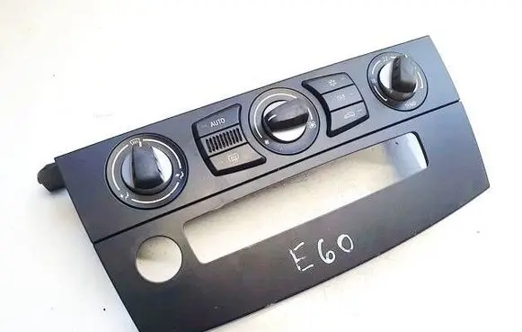 BMW 5 E60 E61 Climate control unit 6411917771201 11419110