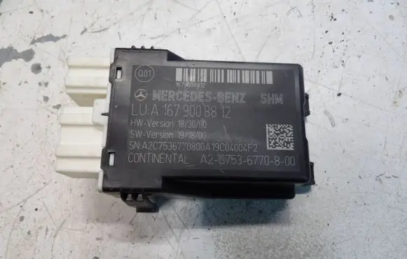 Mercedes-Benz A W177 Seat control module A1679008812 A2C7536770800