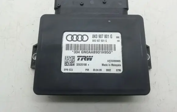 Audi A5 Sportback 8TA Rear brake EMF control unit/module 