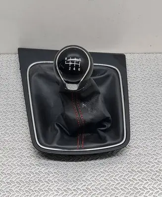 Seat Leon (5F) Gear lever shifter trim leather/knob 5F1711113 40774870000