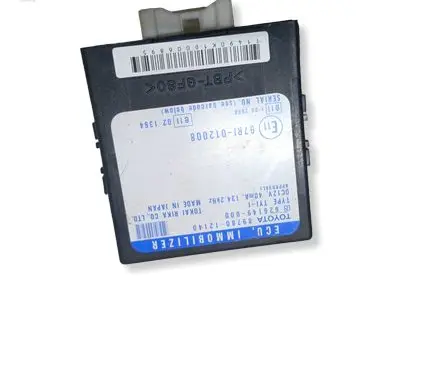 Toyota Corolla E120 E130 Immobilizer control unit/module 8978012140 626149000 97RI012008