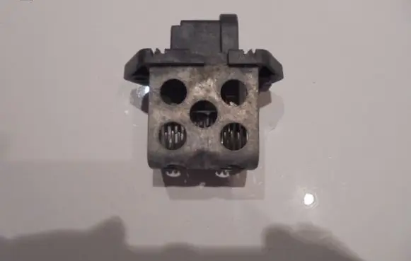 Renault Scenic I Heater blower motor/fan resistor 7700432632