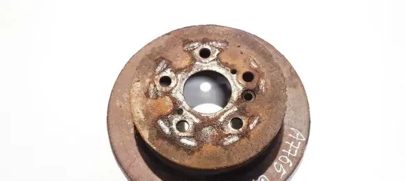 Toyota Avensis Verso Rear brake disc neventiliuojamas