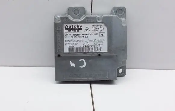 Citroen C4 I Airbag control unit/module 9662643680 603725800