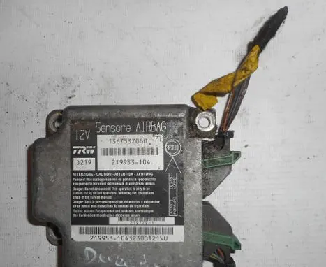 Peugeot Boxer Airbag control unit/module 1367537080