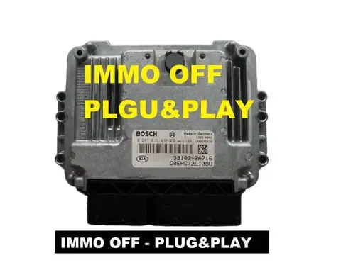 KIA Ceed Engine control unit/module 0281015438 391032A716
