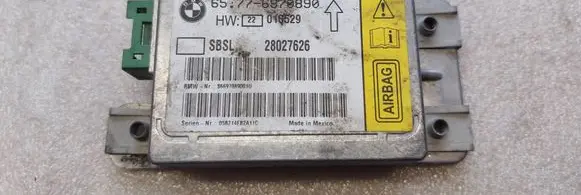 BMW 7 E65 E66 Airbag control unit/module 65776970890