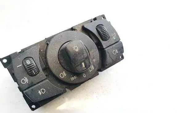BMW 5 E60 E61 Light switch 6953737 992525102