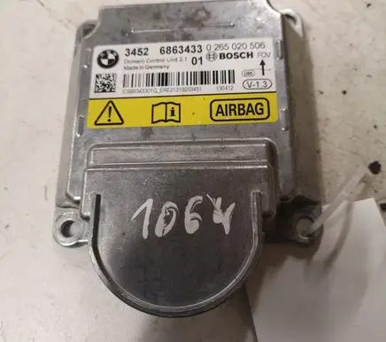 BMW 1 F20 F21 Airbag control unit/module 34526863433 0265020506