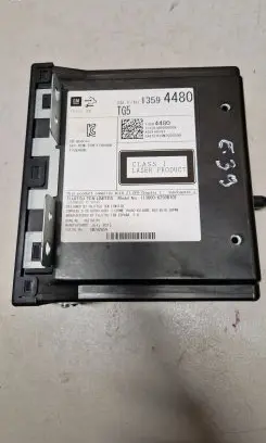 Navigation unit CD/DVD player