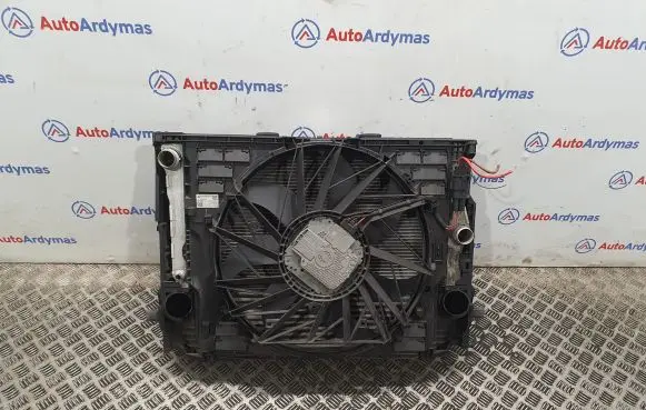 BMW 5 F10 F11 Radiator set 17118509175 17517805629 17117804617