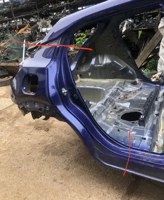 Nissan Juke II F16 Rear quarter panel 