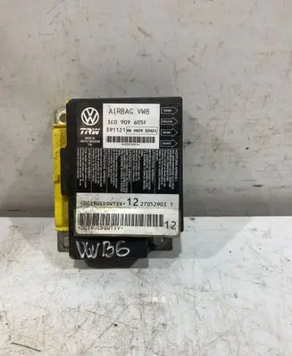 Volkswagen PASSAT B6 Airbag control unit/module 3C0909605F 391121 08H029S2421