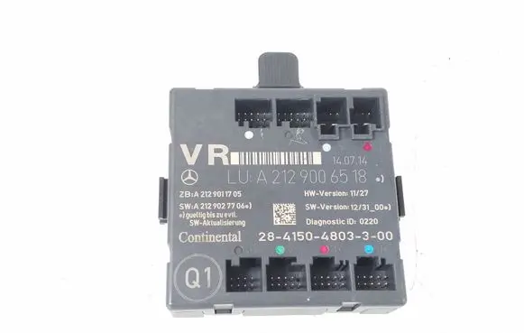 Mercedes-Benz E W212 Door control unit/module A2129006518