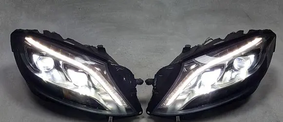 Mercedes-Benz S W222 Headlights/headlamps set A2229061302 A2229061402 0301276233