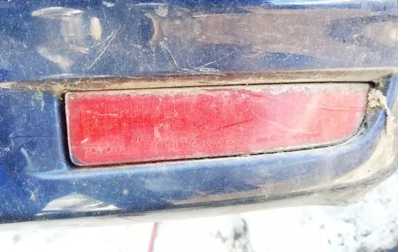 Rear tail light reflector