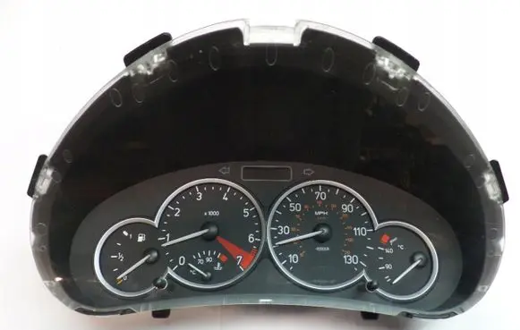 Peugeot 206 Speedometer (instrument cluster) 9656697480206