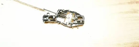 Volkswagen PASSAT B8 Rear door exterior handle/bracket 510837812H
