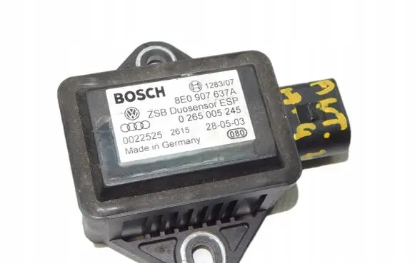 Audi A4 S4 B6 8E 8H ESP acceleration yaw rate sensor 8E0907637A