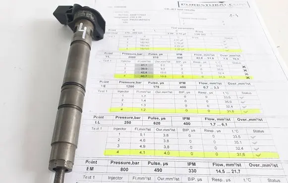 Audi A6 S6 C7 4G Fuel injector 059130277CD 0445117022