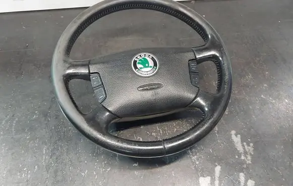 Skoda Superb B5 (3U) Steering wheel 1U0419091G 1U0959538D 1U0880201D