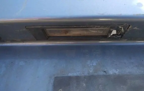 Opel Vectra C Number plate light 
