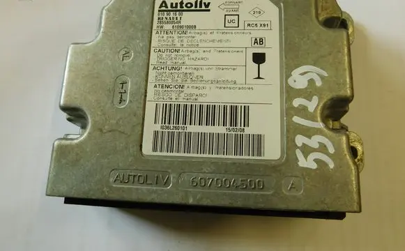 Renault Laguna III Airbag control unit/module 610901600 285580054R