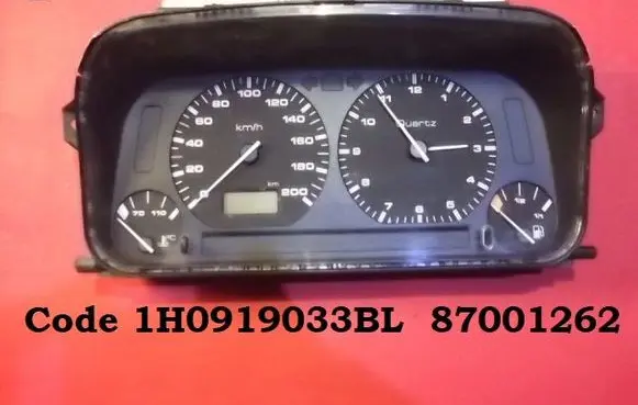Volkswagen Caddy Speedometer (instrument cluster) 1H0919033BL 87001262