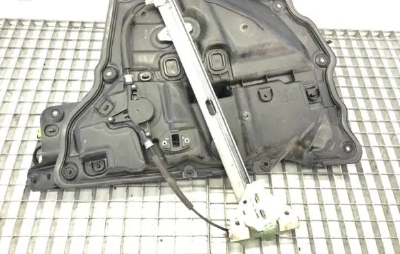 Front door window regulator with motor
