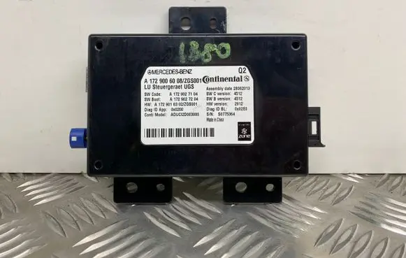 Mercedes-Benz E W212 Other control units/modules A1729006008 A1729007104 A1729007204