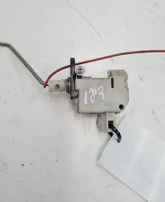 Fuel tank cap lock motor