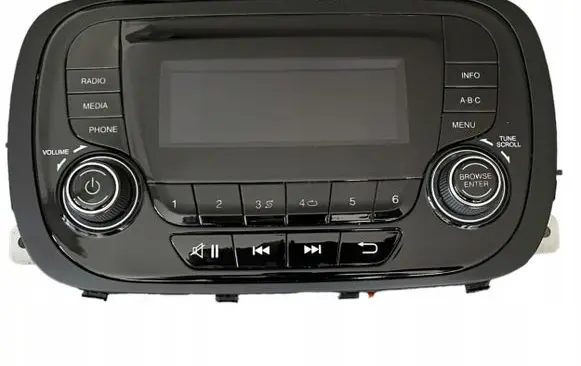 Fiat 500X Speedometer (instrument cluster) 07356968990 10R047280 A2C14009301