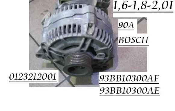 Ford Mondeo MK II Generator/alternator 0123212001 93BB10300AF