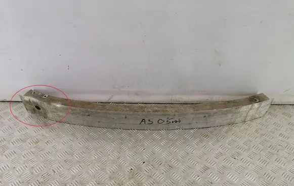 Audi A3 S3 8P Front bumper support beam 8P3807113A 8P0807113A 8P0807113B