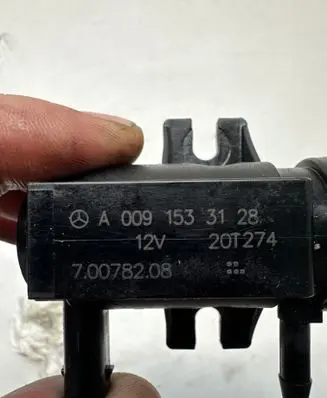 Mercedes-Benz GLC C253 Turbo solenoid valve A0091533128 70078208 20T274
