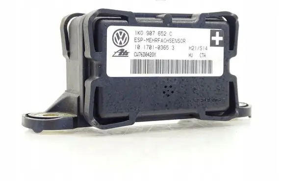 Audi A3 S3 A3 Sportback 8P ESP acceleration yaw rate sensor 1K0907652C