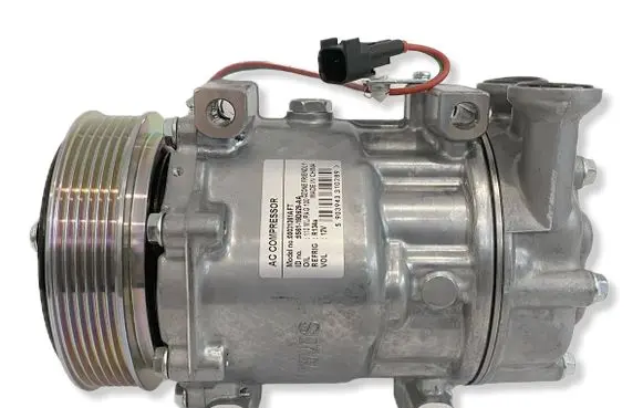 Ford Fiesta Air conditioning (A/C) compressor (pump) 5S6119D629AA