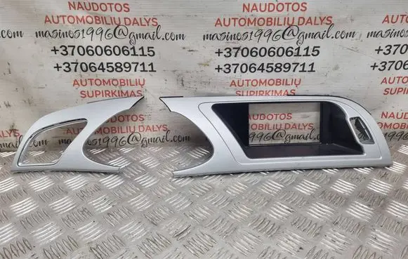 Audi A4 S4 B8 8K Radio/GPS head unit trim 8K1857186F