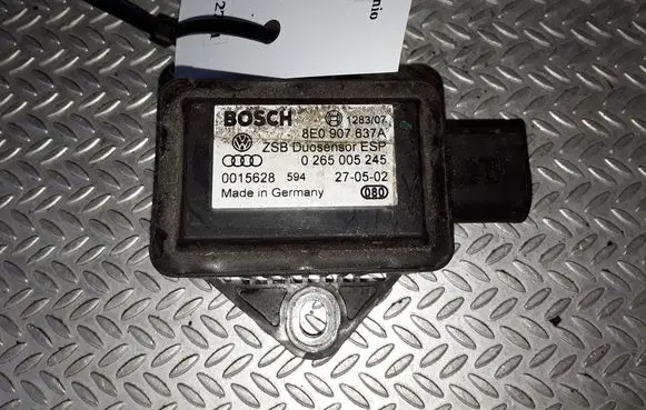 Volkswagen PASSAT B5.5 ESP acceleration yaw rate sensor 8E0907637A 0265005245