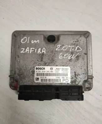 Opel Zafira A Engine control unit/module 24417169 28SA9999 0281010268