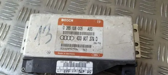 Audi A4 S4 B5 8D ABS control unit/module 4d0907379d 0265108005